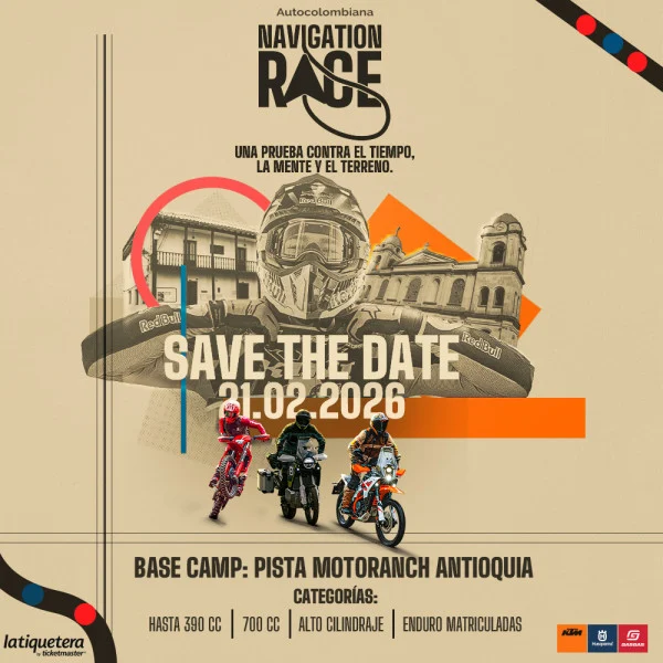 Navigation Race 2026 en Antioquia