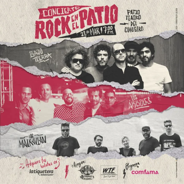 Concierto Rock en el Patio en Medellín