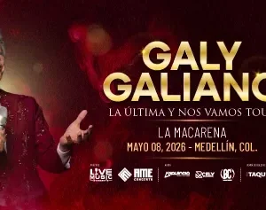 LA ULTIMA Y NOS VAMOS TOUR 2026 GALY GALIANO