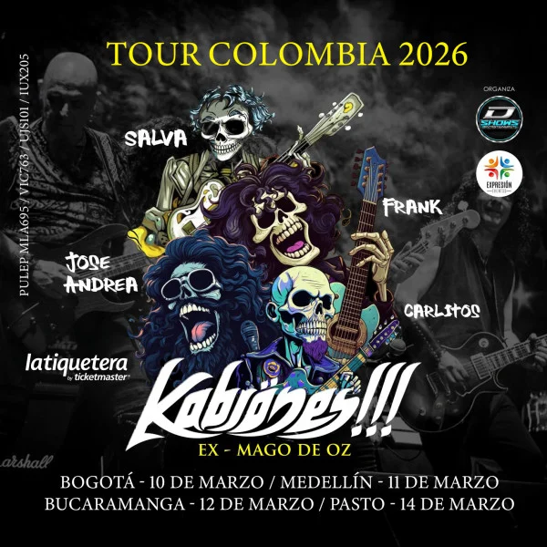 Los Kabrones Ex -Mago de Oz 2026