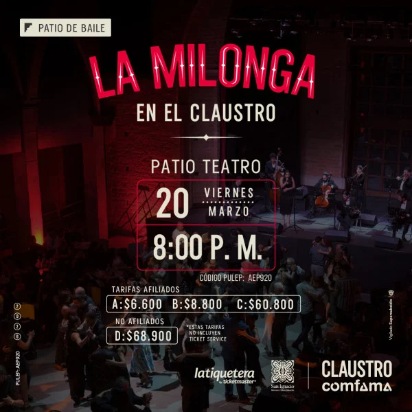 Patio de Baile: La Milonga - Marzo