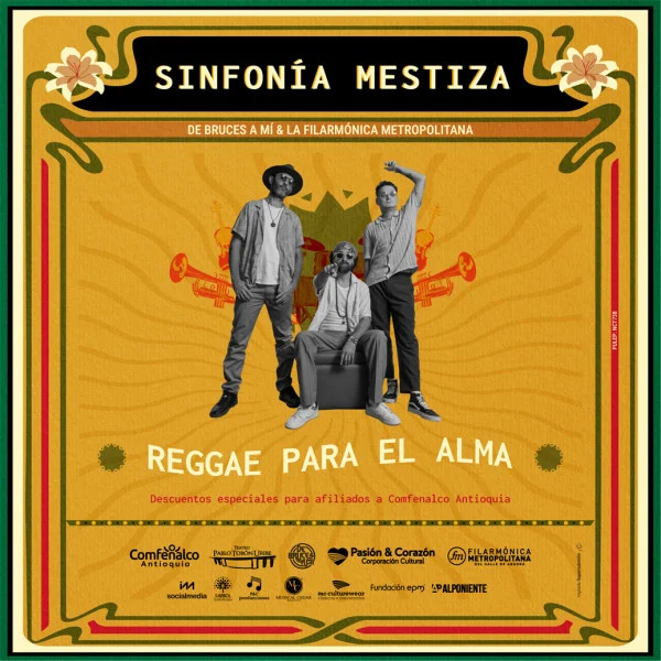 Sinfonía Mestiza: De Bruces A Mí & La Filarmónica Metropolitana en Medellín