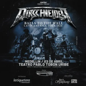Udo Dirkschneider “balls to the wall 40th anniversary tour” en Medellín
